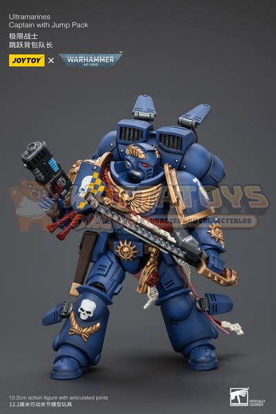 [PRE-ORDER] Joytoy - Warhammer 40000 - Ultramarines Captain With Jump Pack (2025)