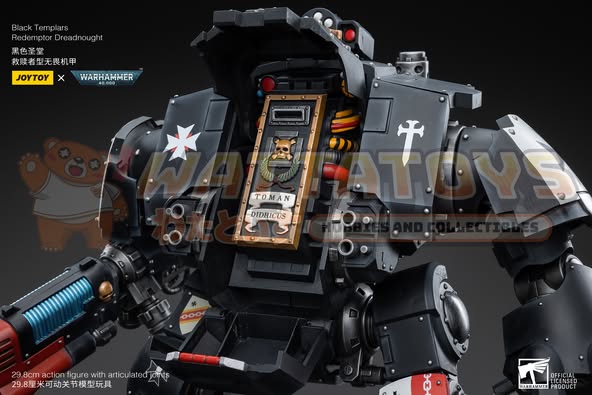 [PRE-ORDER] Joytoy - Warhammer 40000 - Black Templars Redemptor Dreadnought (2025)