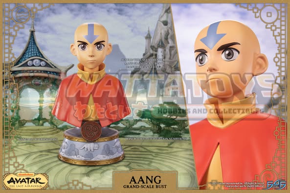 [PRE-ORDER] First 4 Figures - Avatar: The Last Airbender - Aang Grand Scale Bust