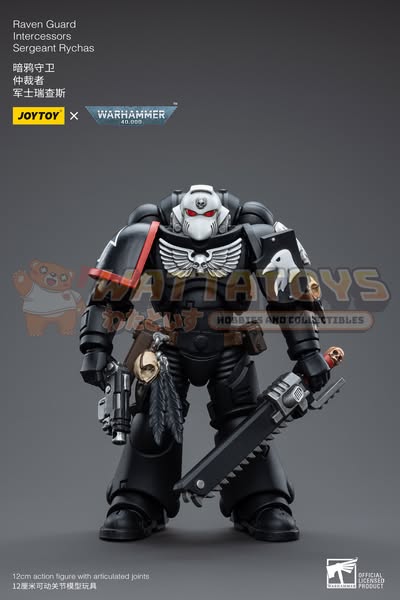 [PRE-ORDER] Joytoy - Warhammer 40000 - Raven Guard Intercessors Sergeant Rychas (2025)