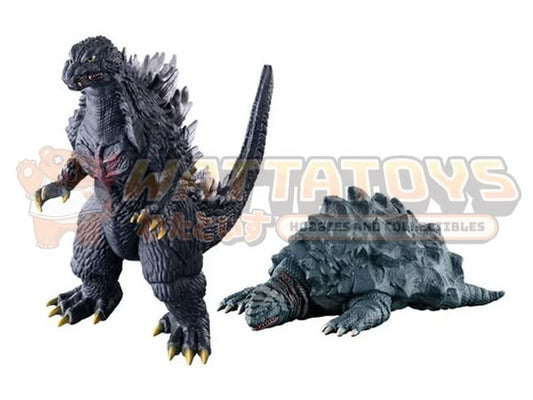 [PRE-ORDER] Premium Bandai - MOVIE MONSTER SERIES GODZILLA (2003) & KAMOEBA (2003) SET