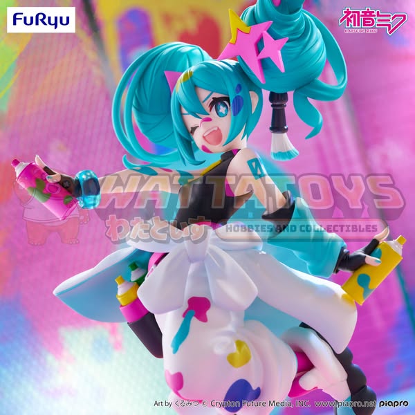 [PRE-ORDER] Furyu - Hatsune Miku Trio-Try-iT Figure -Paint Girl-