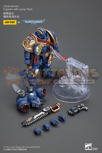 [PRE-ORDER] Joytoy - Warhammer 40000 - Ultramarines Captain With Jump Pack (2025)