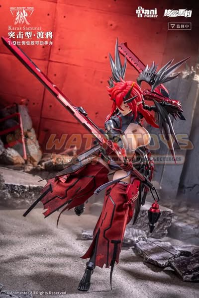 [PRE-ORDER] Animester - 1/9 scale Nuclear Gold Reconstruction Wolf-Mastiff Force Karas Samurai