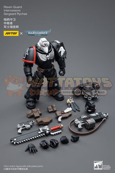 [PRE-ORDER] Joytoy - Warhammer 40000 - Raven Guard Intercessors Sergeant Rychas (2025)