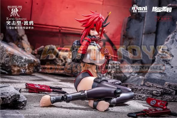 [PRE-ORDER] Animester - 1/9 scale Nuclear Gold Reconstruction Wolf-Mastiff Force Karas Samurai