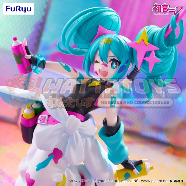 [PRE-ORDER] Furyu - Hatsune Miku Trio-Try-iT Figure -Paint Girl-