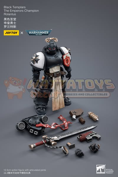 [PRE-ORDER] Joytoy - Warhammer 40000 - Black Templars The Emperors Champion Rolantus (2025)