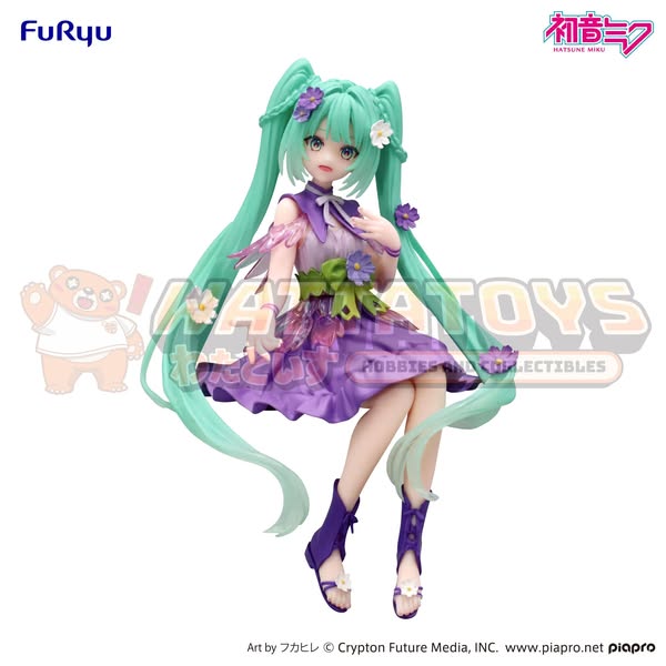 [PRE-ORDER] Furyu - Hatsune Miku Noodle Stopper Figure -Flower Fairy Cosmos Purple Color ver.-