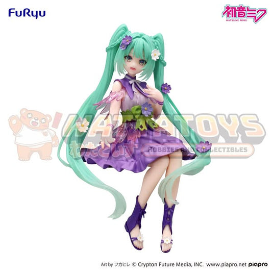 [PRE-ORDER] Furyu - Hatsune Miku Noodle Stopper Figure -Flower Fairy Cosmos Purple Color ver.-