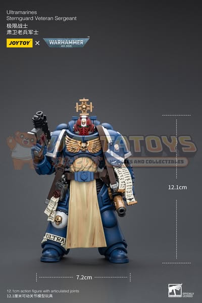 [PRE-ORDER] Joytoy - Warhammer 40000 - Ultramarines Sternguard Veteran Sergeant