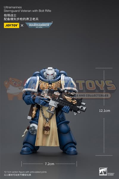 [PRE-ORDER] Joytoy - Warhammer 40000 - Ultramarines Sternguard Veteran with Bolt Rifle