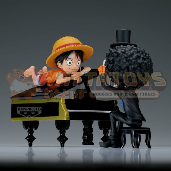 [PRE-ORDER] Banpresto - ONE PIECE - WORLD COLLECTABLE FIGURE LOG STORIES MONKEY D.LUFFY & BROOK "THAT’S GREAT!! AFTER ALL THIS TIME, HE'S STILL…!!!"