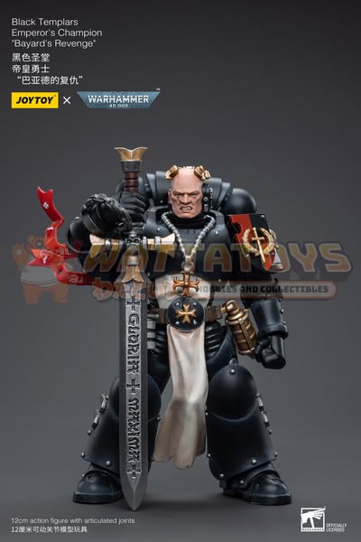 [PRE-ORDER] JoyToy - Warhammer 40000 - Black Templars Emperor's Champion Bayard's Revenge