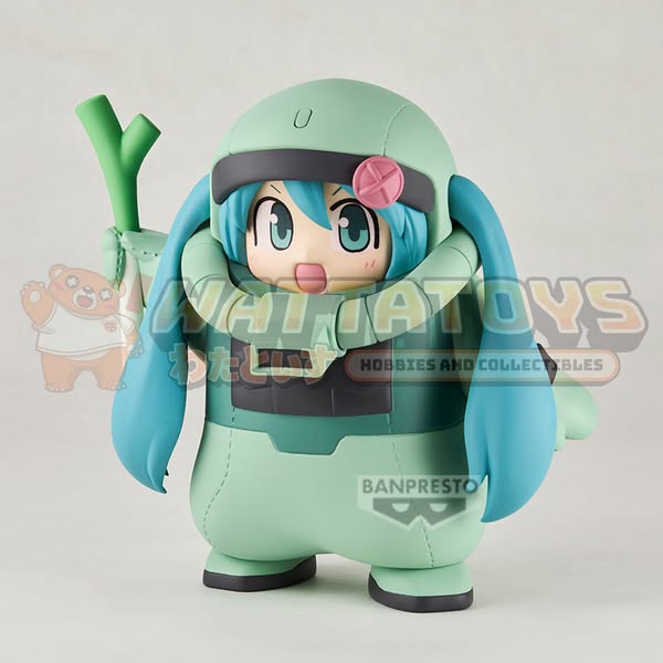 [PRE-ORDER] Banpresto - GUNDAM 45TH×HATSUNE MIKU FIGURE ZAKU COSTUME [HATSUNE MIKU VER.]