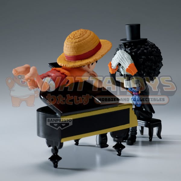 [PRE-ORDER] Banpresto - ONE PIECE - WORLD COLLECTABLE FIGURE LOG STORIES MONKEY D.LUFFY & BROOK "THAT’S GREAT!! AFTER ALL THIS TIME, HE'S STILL…!!!"