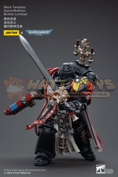 [PRE-ORDER] JoyToy - Warhammer 40000 - Black Templars Sword Brethren Brother Lombast