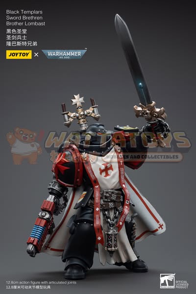 [PRE-ORDER] JoyToy - Warhammer 40000 - Black Templars Sword Brethren Brother Lombast