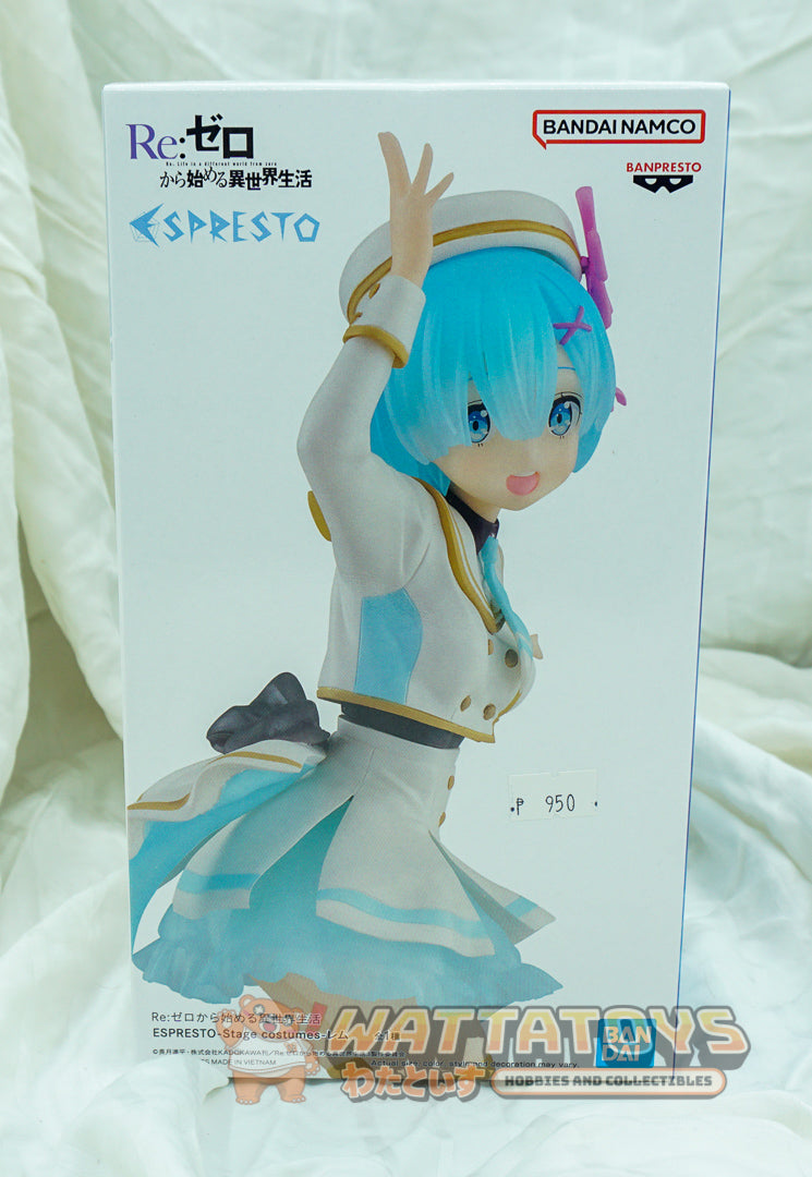 Banpresto - RE:ZERO -STARTING LIFE IN ANOTHER WORLD - ESPRESTO STAGE COSTUMES REM