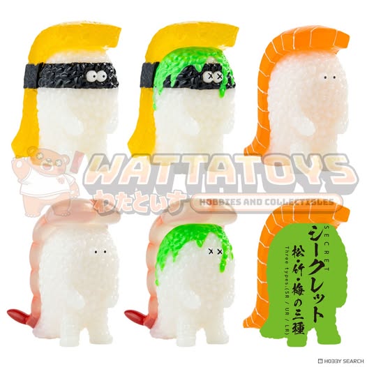 [PRE-ORDER] Sentinel - SUSHI MONSTER SUSHI-L.A. 1/1 SCALE (SUSHI SIZE) FIGURE COLLECTION 2 (box of 6)