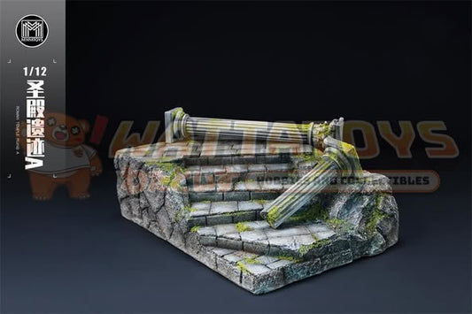 [PRE-ORDER] MMMTOYS - 1/12 scale Roman Temple Ruins Diorama Base