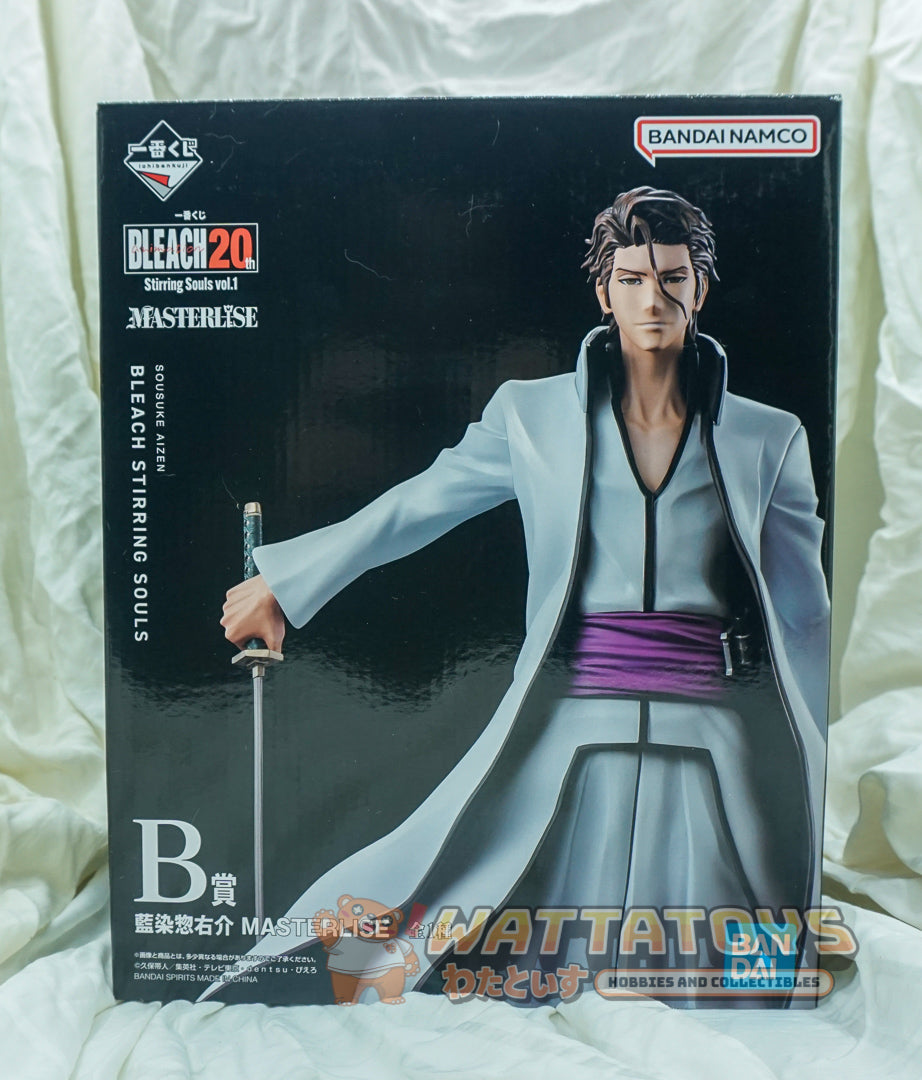 BANDAI - Ichiban Kuji Masterlise Sousuke Aizen Bleach 20th Stirring Souls Vol. 1