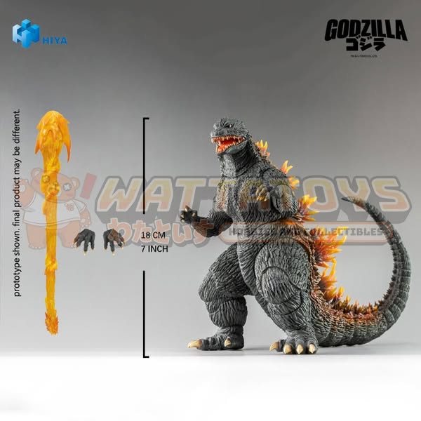 [PRE-ORDER] Hiya Toys - 18cm Godzilla 2000: Millennium (1999) Radiation Heat Ray ver