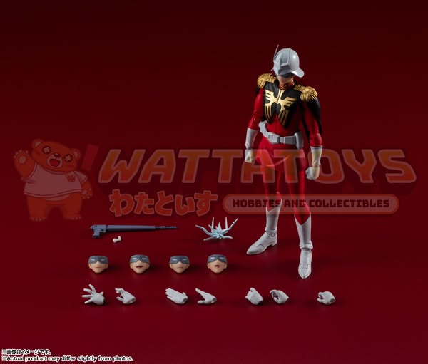 [PRE-ORDER] Bandai Tamashii Nations - Mobile Suit Gundam - S.H.Figuarts CHAR AZNABLE