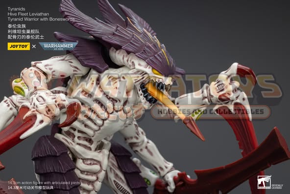 [PRE-ORDER] JoyToy - Warhammer 40000 - Tyranids Hive Fleet Leviathan Tyranid Warrior with Boneswords