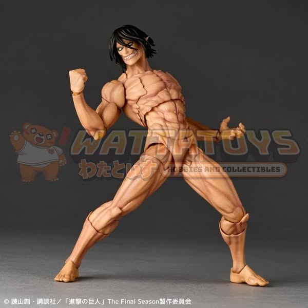 [PRE-ORDER] KAIYODO - Kaiyodo Revoltech Amazing Yamaguchi Attack on Titan Eren Yeager Reissue Excluding Bonus