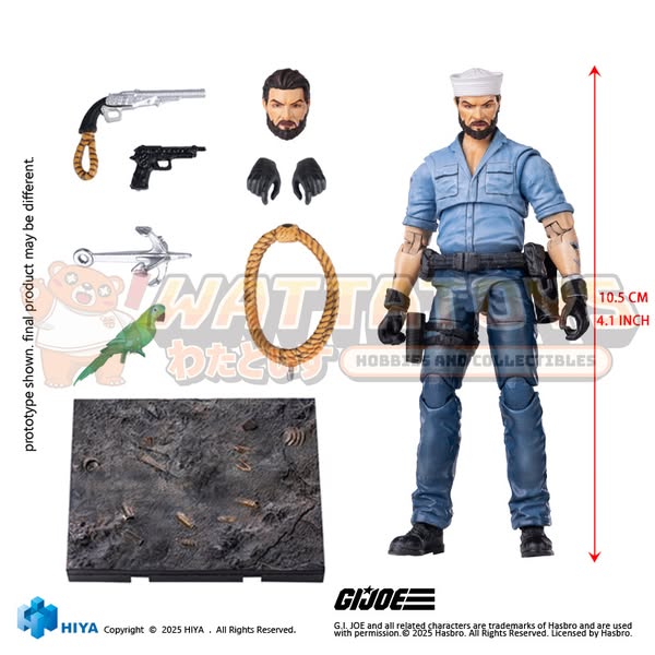 [PRE-ORDER] Hiya Toys - G.I. Joe Special Forces - 1/18 scale Shipwreck