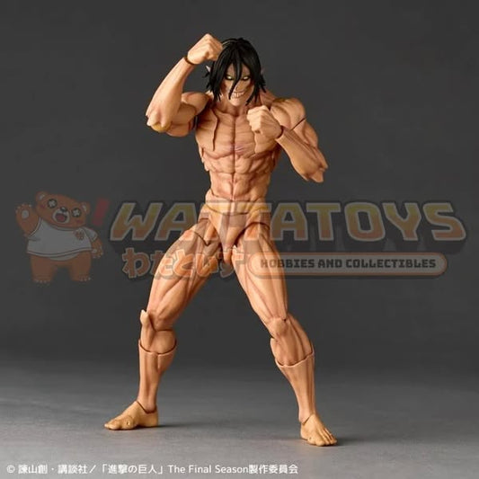 [PRE-ORDER] KAIYODO - Kaiyodo Revoltech Amazing Yamaguchi Attack on Titan Eren Yeager Reissue Excluding Bonus