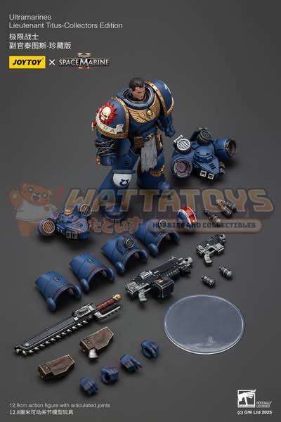 [PRE-ORDER] JoyToy - Warhammer 40000 Space Marine - Ultramarines Lieutenant Titus-Collectors Edition