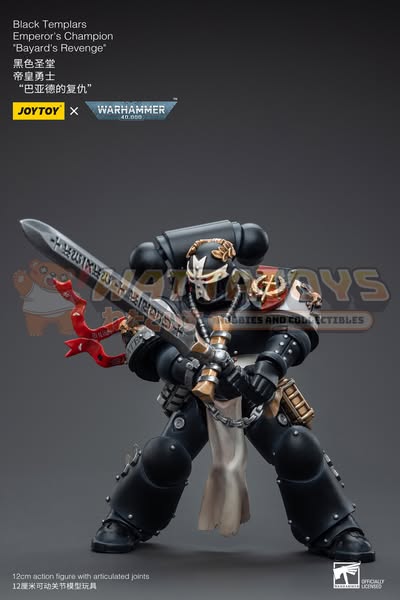 [PRE-ORDER] JoyToy - Warhammer 40000 - Black Templars Emperor's Champion Bayard's Revenge