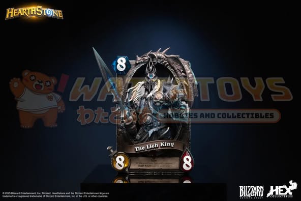 [PRE-ORDER] HEX Collectibles x Blizzard Entertainment - 31cm Hearthstone Lich King Art Statue