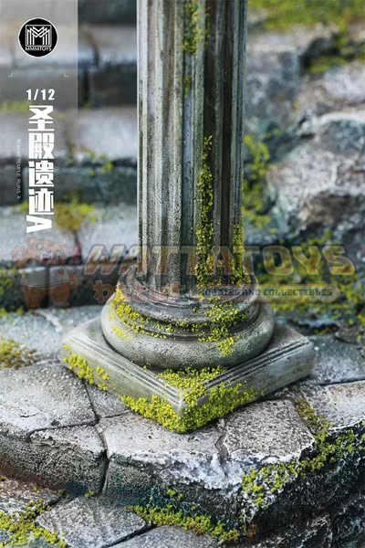 [PRE-ORDER] MMMTOYS - 1/12 scale Roman Temple Ruins Diorama Base