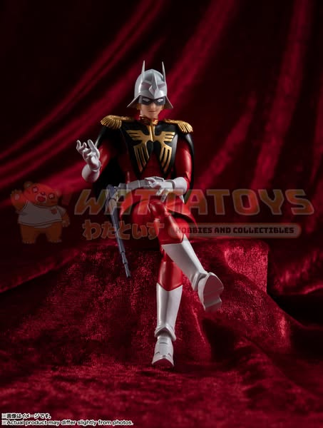 [PRE-ORDER] Bandai Tamashii Nations - Mobile Suit Gundam - S.H.Figuarts CHAR AZNABLE