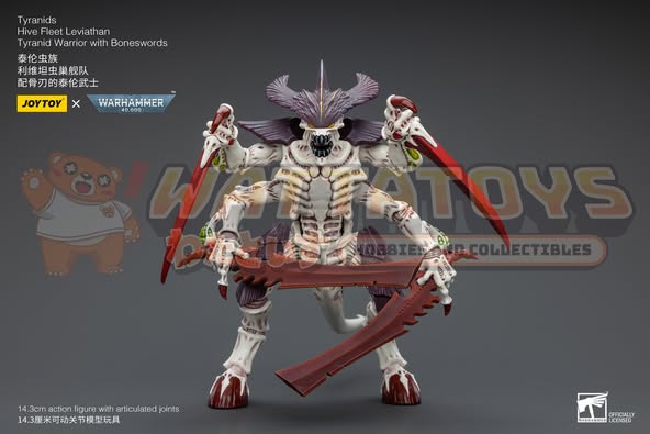 [PRE-ORDER] JoyToy - Warhammer 40000 - Tyranids Hive Fleet Leviathan Tyranid Warrior with Boneswords