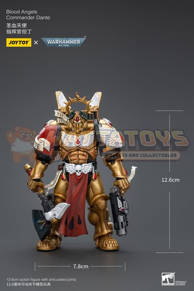 [PRE-ORDER] JoyToy - Warhammer 40000 - Blood Angels Commander Dante