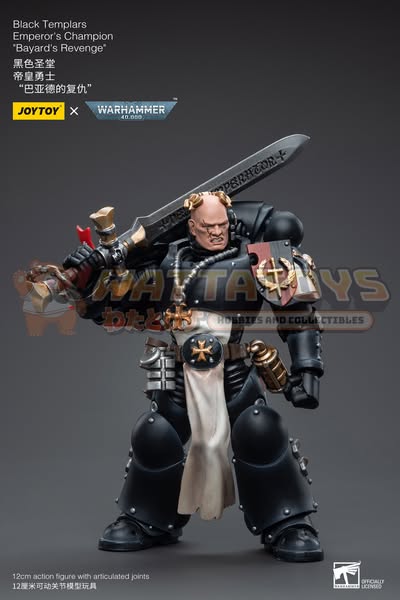 [PRE-ORDER] JoyToy - Warhammer 40000 - Black Templars Emperor's Champion Bayard's Revenge