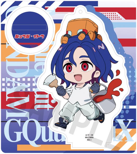 [PRE-ORDER] Megahouse - box of 6 - Tokotoko Acrylic Stand Mobile Suit Gundam GQuuuuuuX