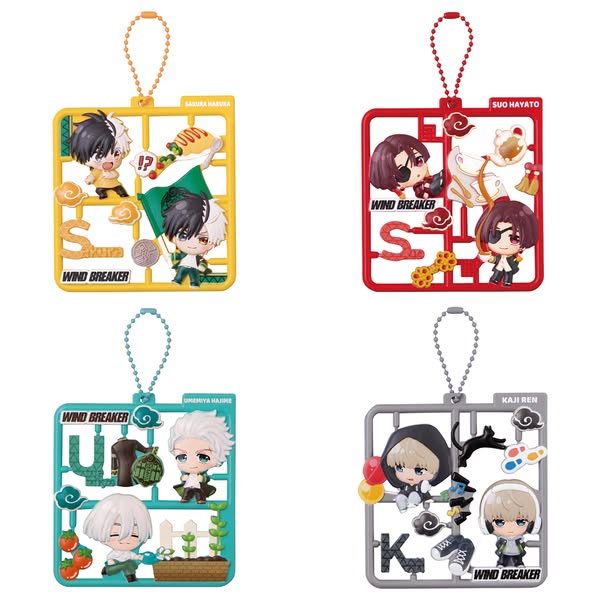 [PRE-ORDER] Megahouse - box of 4 - Plat collection WIND BREAKER