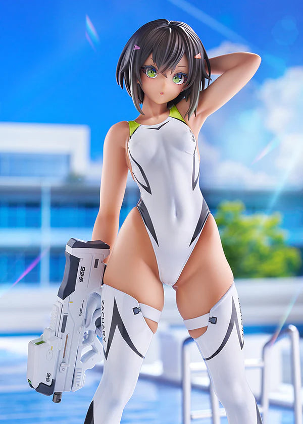 [PRE-ORDER] AMAKUNI ARMS NOTE Buchou-chan of the Swimming Club White Swimsuit Ver.