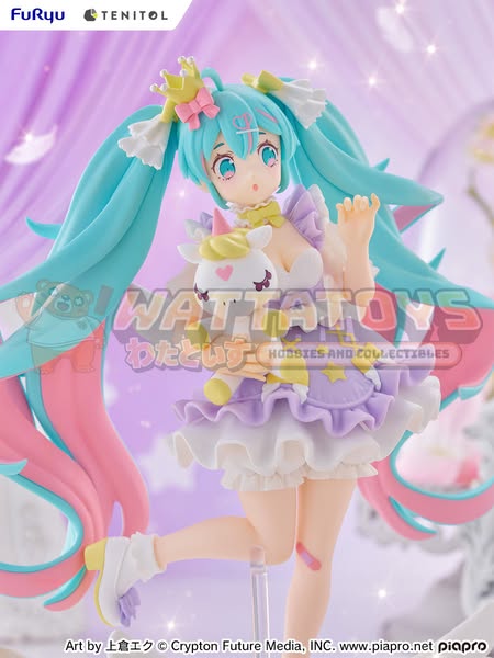 [PRE-ORDER] Furyu - TENITOL Hatsune Miku YUMEKAWA Princess Lavender ver.