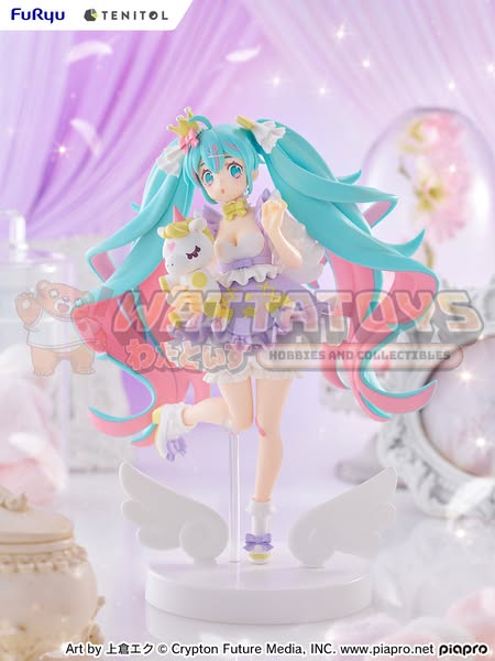 [PRE-ORDER] Furyu - TENITOL Hatsune Miku YUMEKAWA Princess Lavender ver.
