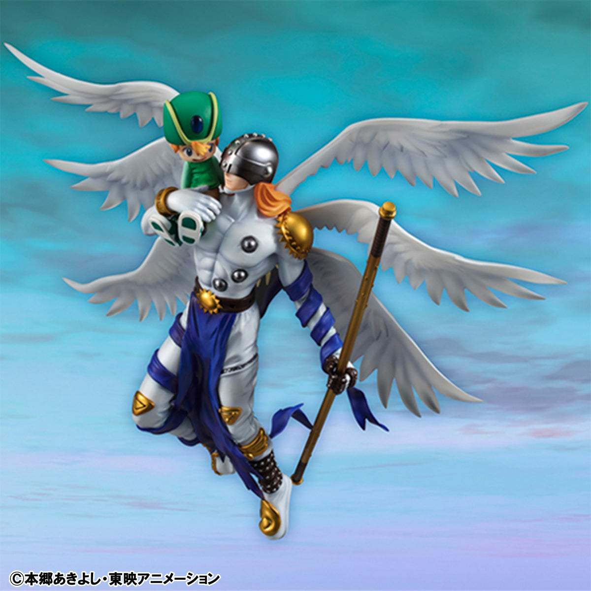 [PRE-ORDER] Megahouse G.E.M. Series Digimon Adventure Angemon & Takeru Takaishi (Repeat)
