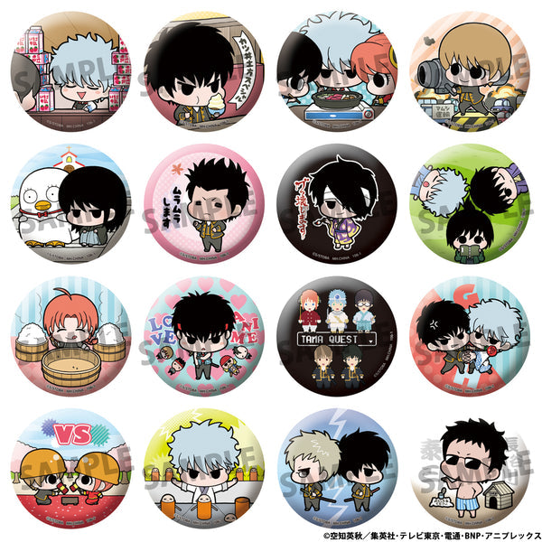 [PRE-ORDER] Megahouse BOX OF 16 - Metal Badge Collection Gintama Famous Scene Ver. (Repeat）