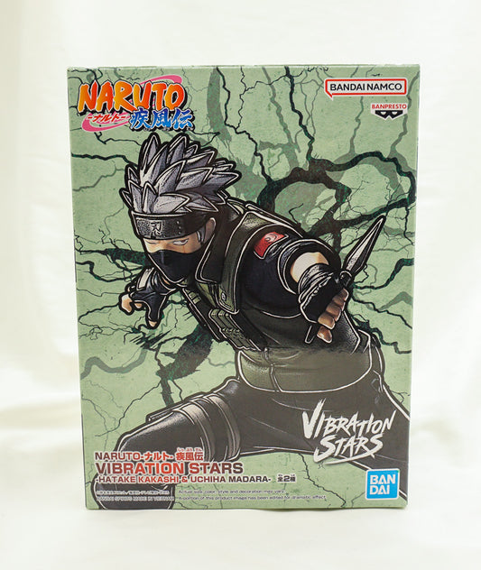 BANDAI - BANPRESTO NARUTO SHIPPUDEN - VIBRATION STARS HATAKE KAKASHI & UCHIHA MADARA (A: HATAKE KAKASHI)