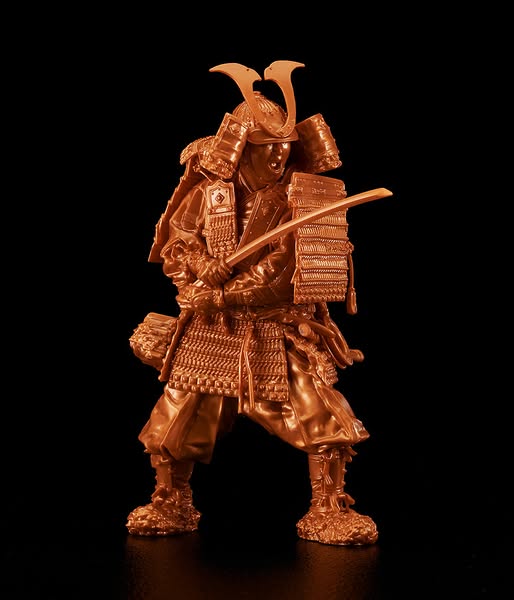 [PRE-ORDER] Max Factory - 1/12 scale PLAMAX Kamakura Period Armored Warrior Gold Color Edition/Silver Color Edition/Copper Color Edition