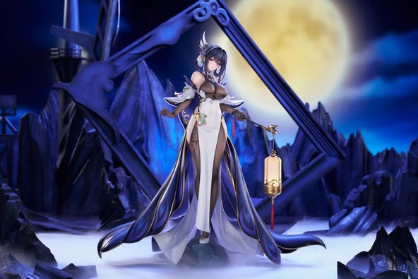 [PRE-ORDER] APEX TOYS - 1/7 Scale AZUR LANE Chen Hai (Retrofit) Painted Figure w BONUS: Special-Limited Color Paper